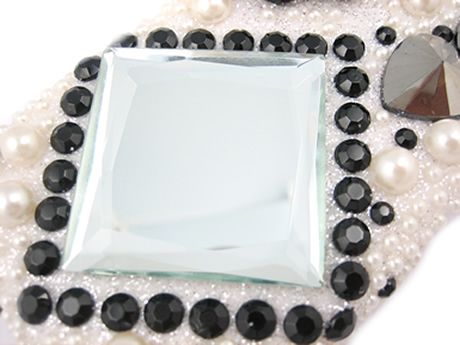 BLING 3D CRYSTAL CASE COVER BLACKBERRY BOLD 9650 PEARL  