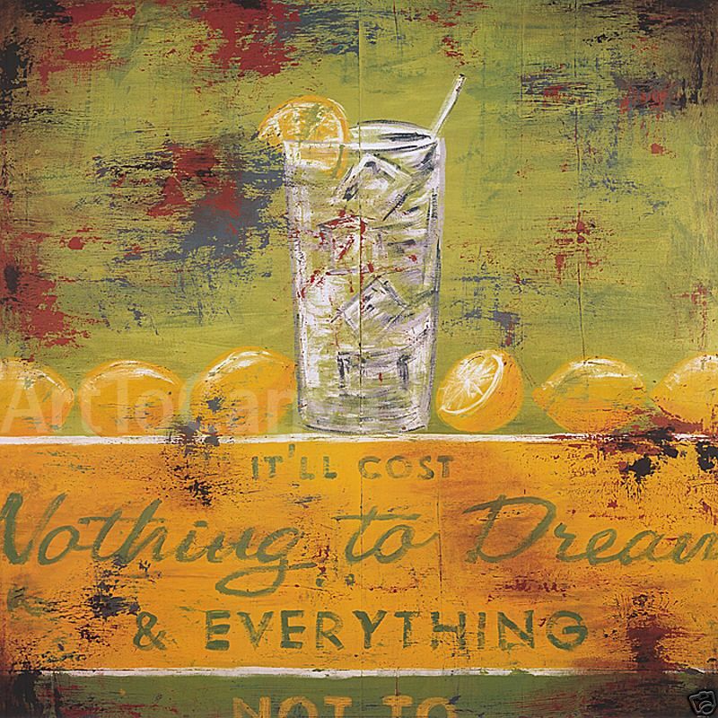 36x36 ITLL COST NOTHING TO DREAM RODNEY WHITE CANVAS  