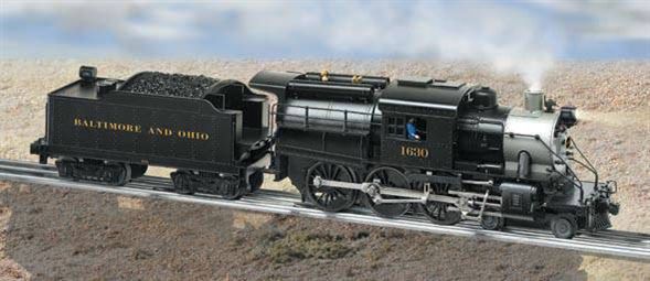 Lionel Baltimore and Ohio B&O Camelback Steam Locomotive and Tender 