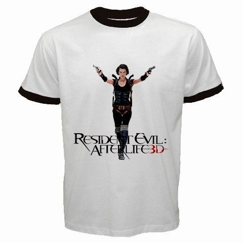 NEW RESIDENT EVIL AFTERLIFE 3D MILLA JOVOVICH T SHIRT  
