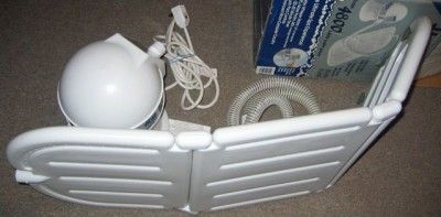 Regina Home Spa Model 4800 Homespa Bath Mat White Water Power Massager