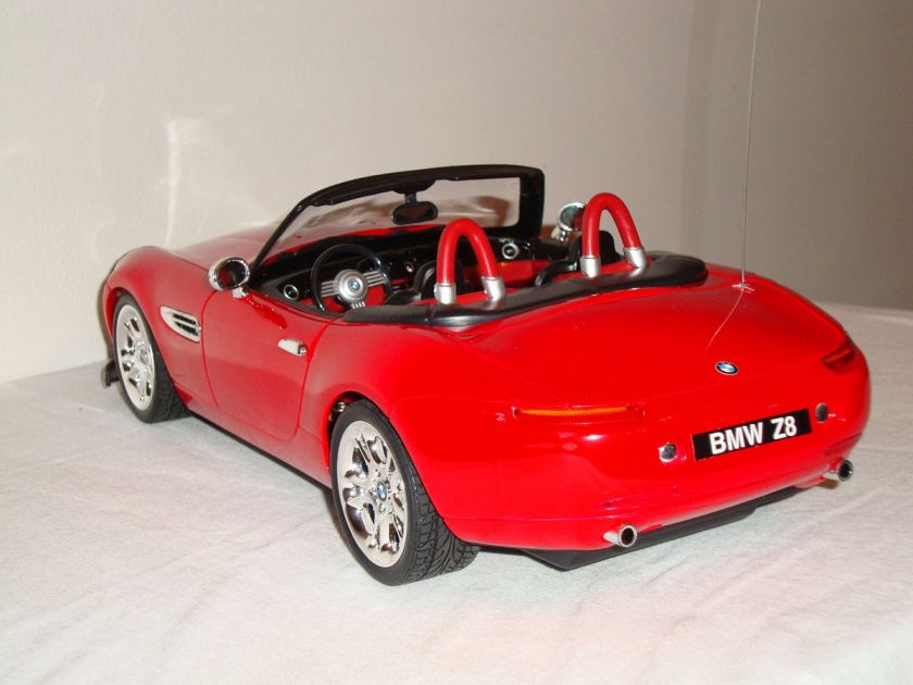12 Scale BMW Z8 Red Radio Control Full Function RC Remote Car 27 MHZ 