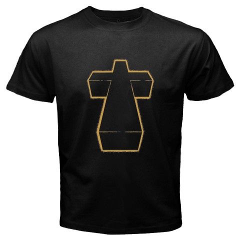 Justice Cross Electro Band New Black T shirt ANY SIZE  