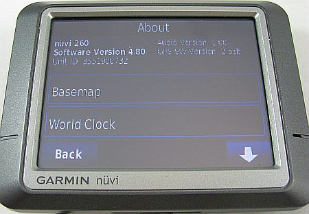 Garmin nuvi 260 Automotive GPS Receiver BOXED 753759076849  