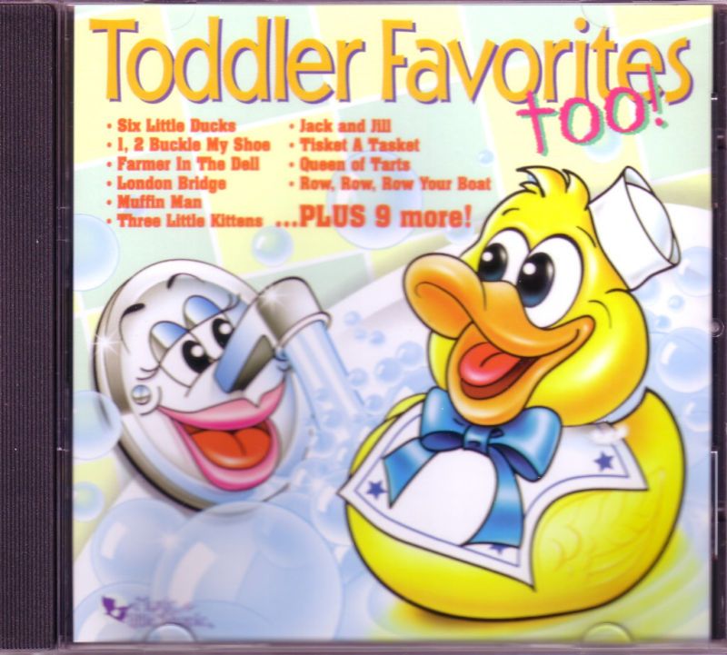Toddler Favorites Too CD Classic Childrens Songs  